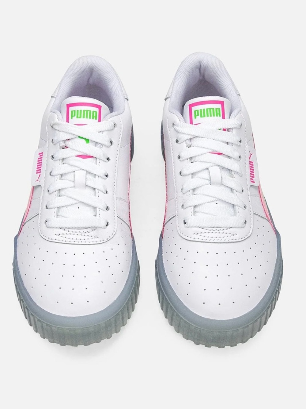 Puma Cali Neon Iced Women's Fashion Sneakers Shoe Size 9.5
